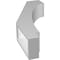 Ekena Millwork 3 1/2-in. W x 10-in. D x 22-in. H Imperial Architectural Grade PVC Knee Brace BRCP035X10X22IMP - alternate 2